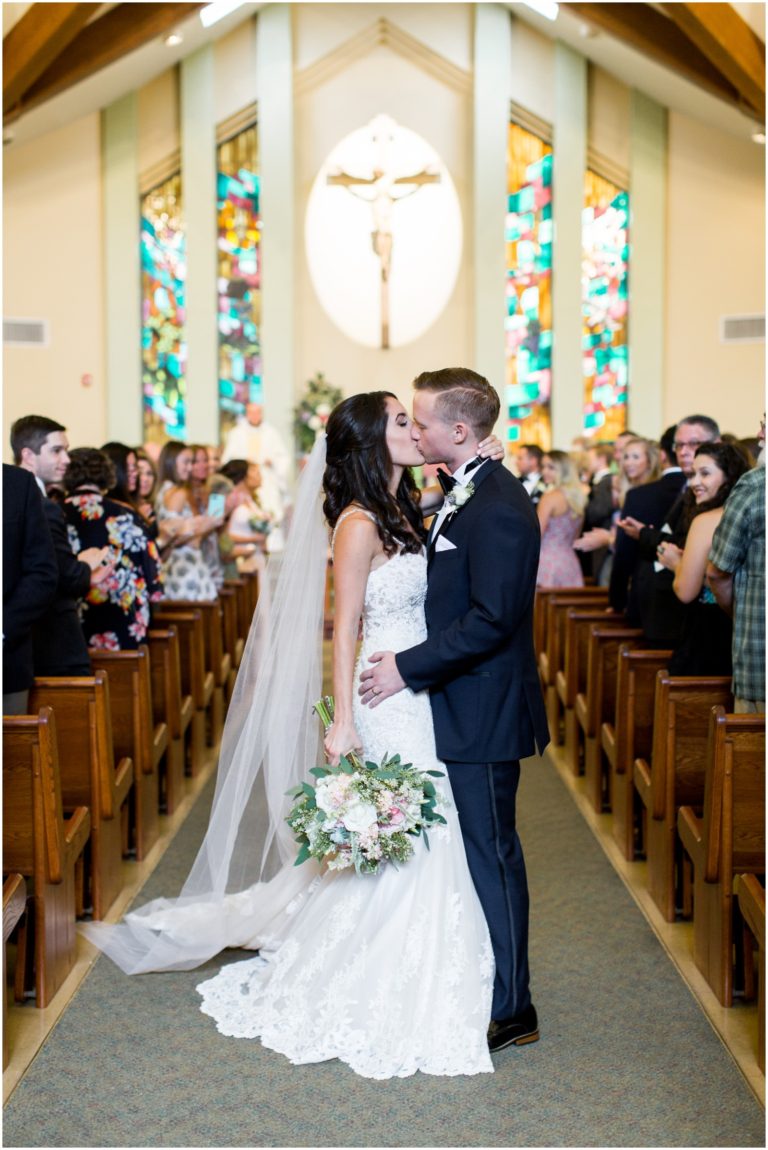 Alex and Brittany's Wedding - St. Luke's Catholic Church Ceremony