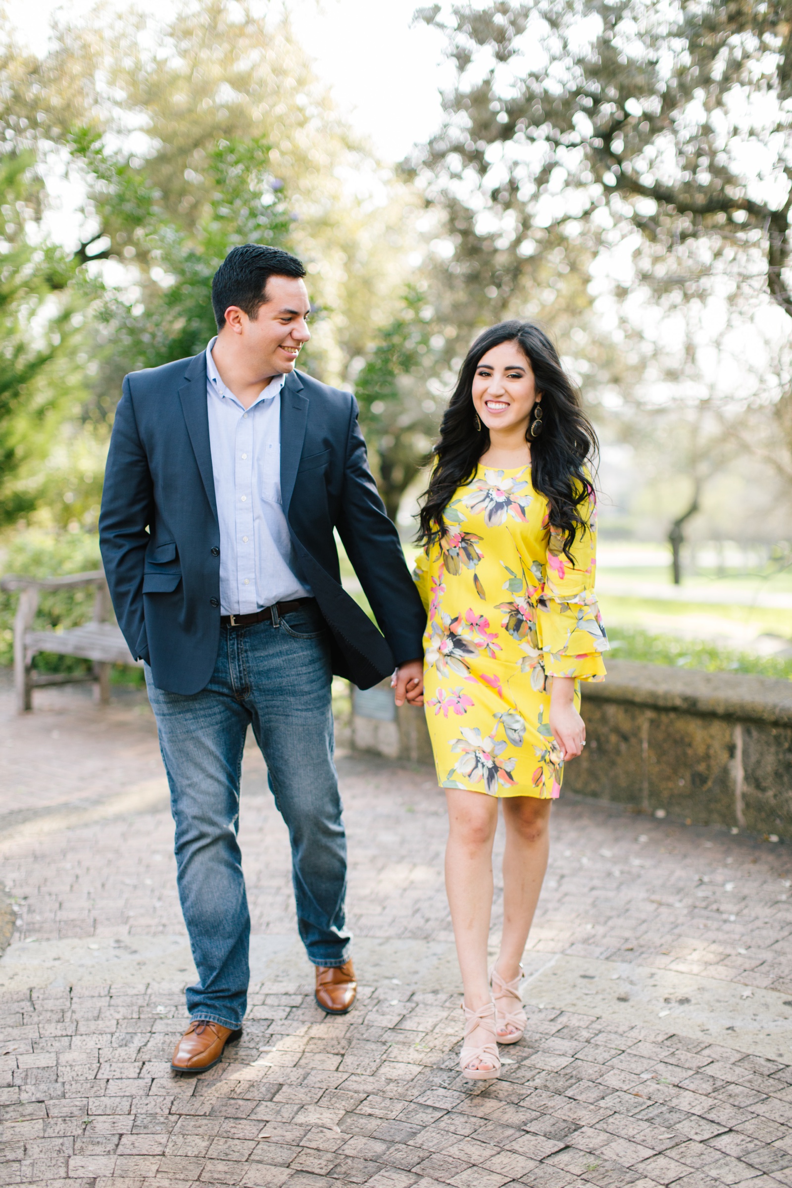 Mcnay Art Museum Engagement Photographer Photos Session 0029 Pine And Blossom