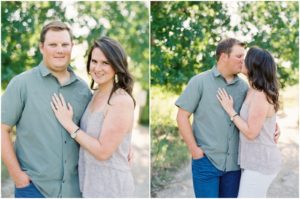 Fine Art Film Wedding and Portrait Photographer in San Antonio, New Braunfels, and Hill Country photographed engagement session photos at Cibolo Nature Center