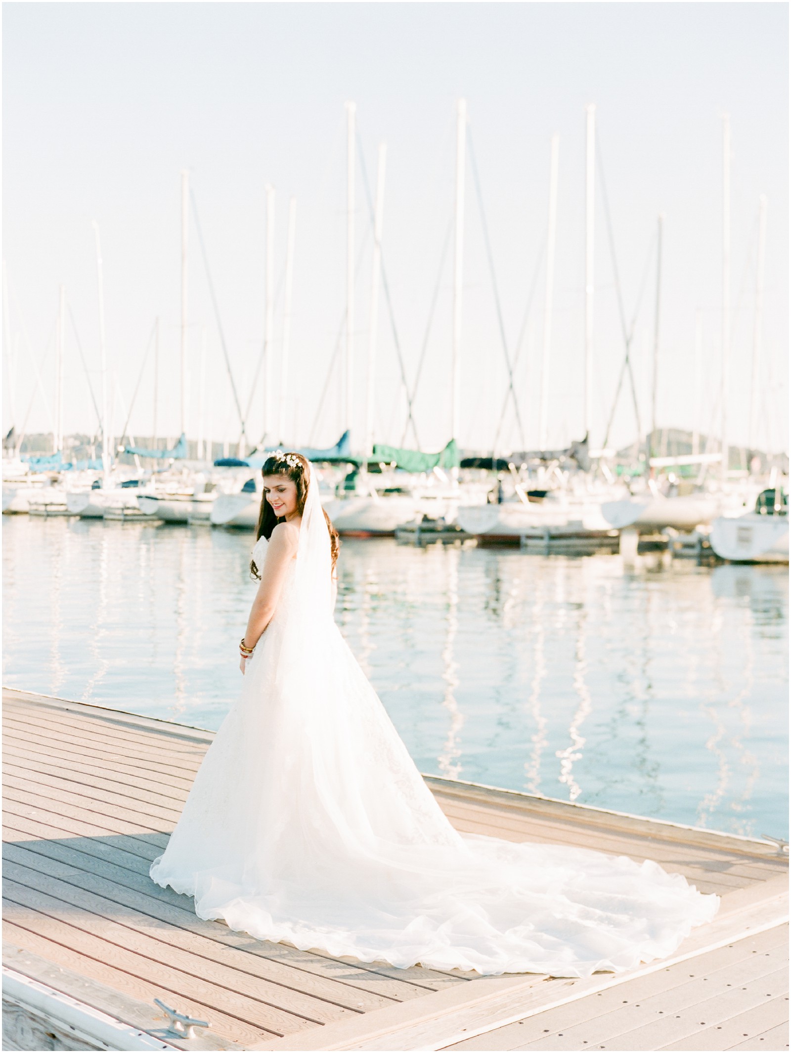 Summer fine art fine bridal session at Canyon Lake Yacht Club in Canyon Lake, Texas by New Braunfels Wedding Photographer Pine and Blossom